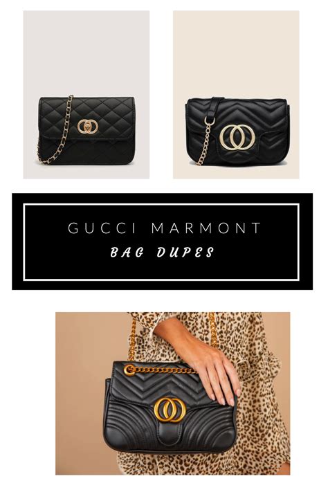 ciabatte imitazione gucci|Gucci marmont dupe bag.